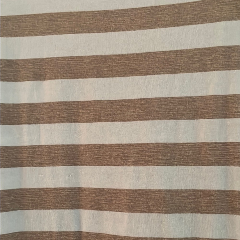 ADAM LEVINE - Striped Blue and Gray Dress - Picture 3 of 4